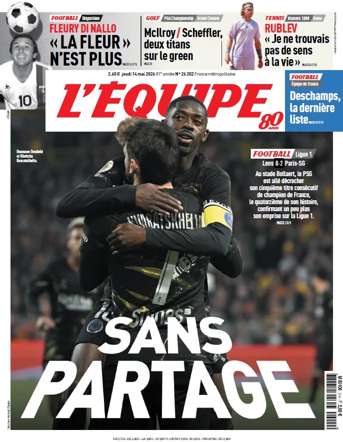 L’Équipe (14 Mai 2026)