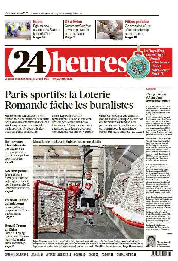 24 Heures (15 Mai 2026)