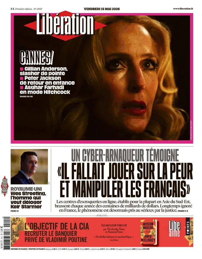 Libération (15 Mai 2026)