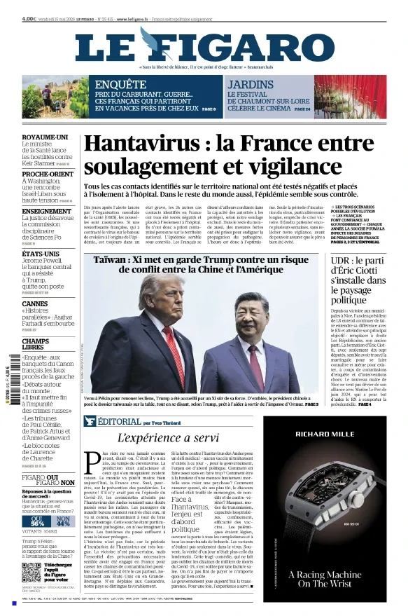 Le Figaro (15 Mai 2026)