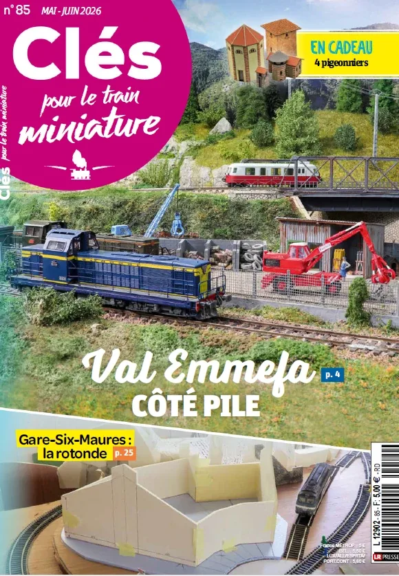 Clés pour le train miniature N°85 (Mai-Juin 2026)