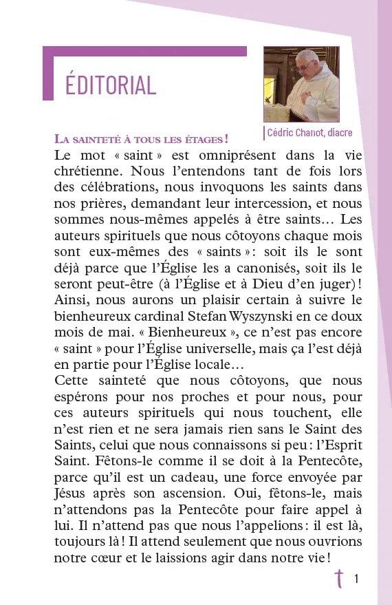 Parole et Prière N°191 (Mai 2026)