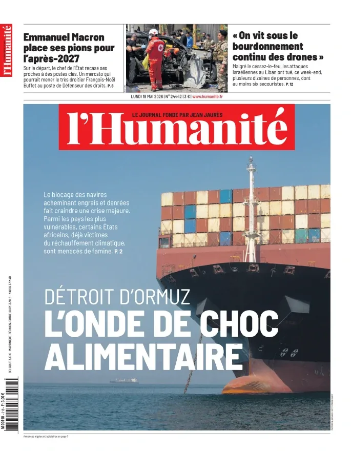 L’Humanité (18 Mai 2026)