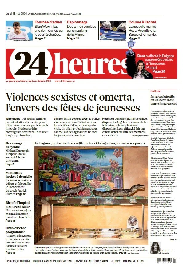 24 Heures (18 Mai 2026)