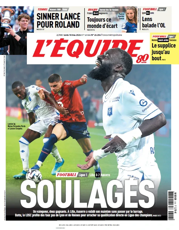 L’Équipe (18 Mai 2026)