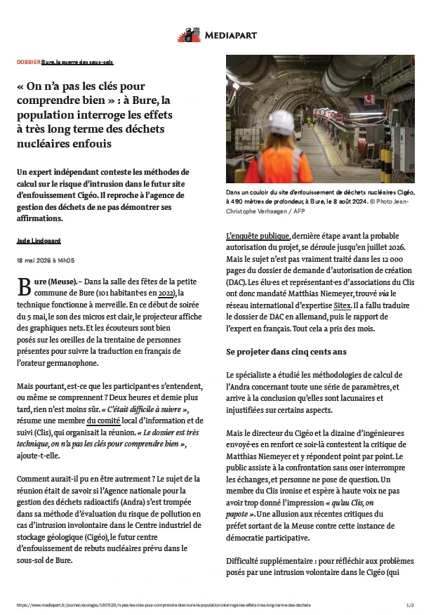 Mediapart (19 Mai 2026)