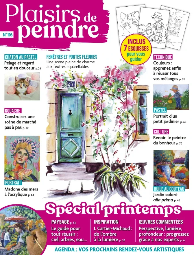 Plaisirs de peindre N°103 (Mai-Juin-Juillet 2026)