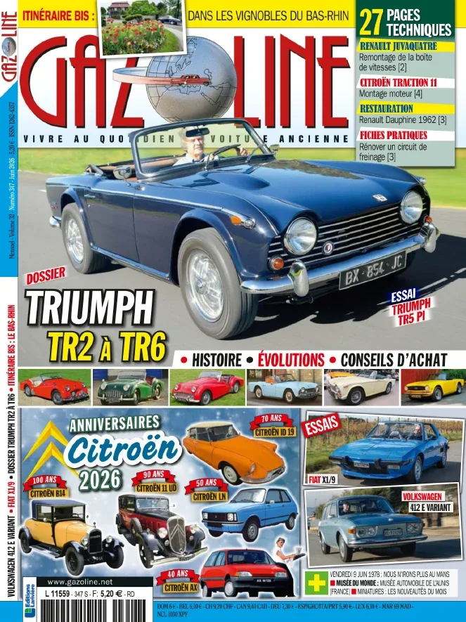 Gazoline Vol.32 N°347 (Juin 2026)