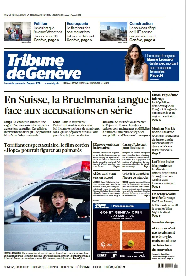 Tribune de Genève (19 Mai 2026)