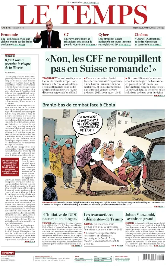 Le Temps (20 Mai 2026)