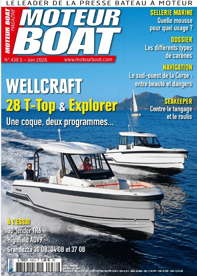 MOTEUR BOAT N°438 (Juin 2026)