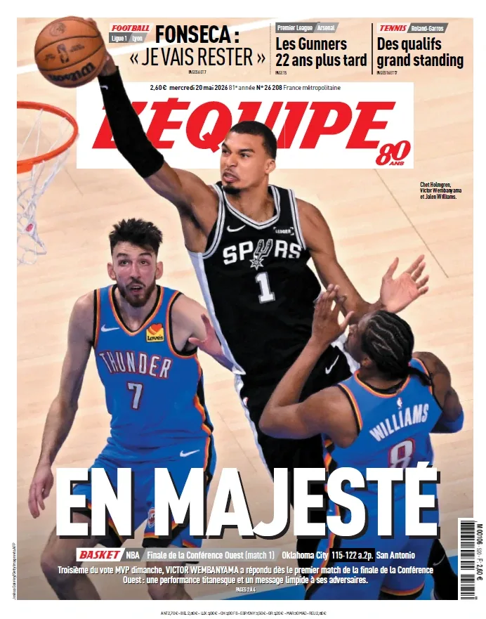 L’Équipe (20 Mai 2026)