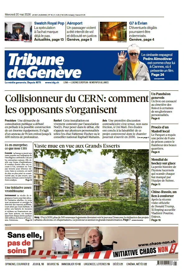 Tribune de Genève (20 Mai 2026)