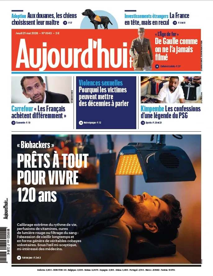 Aujourd’hui en France (21 Mai 2026)