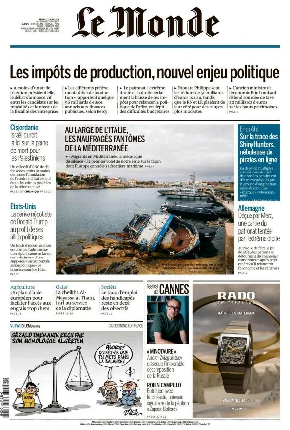 Le Monde (21 Mai 2026)