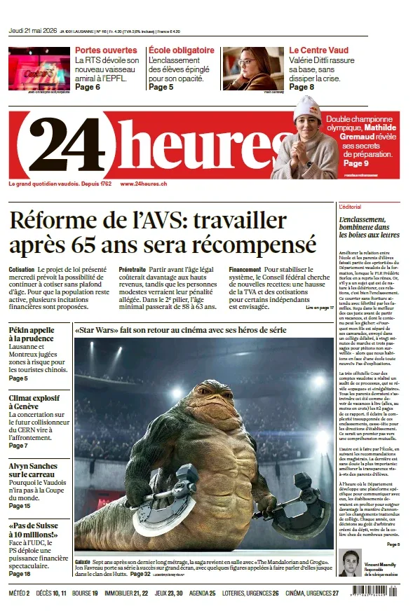 24 Heures (21 Mai 2026)