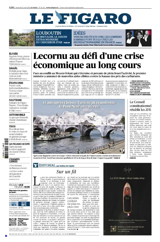Le Figaro (22 Mai 2026)