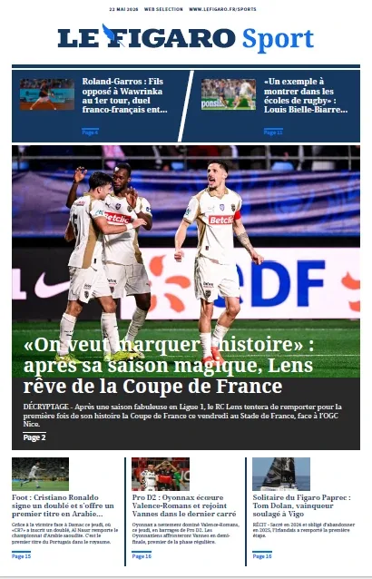 Le Figaro Sport (22 Mai 2026)