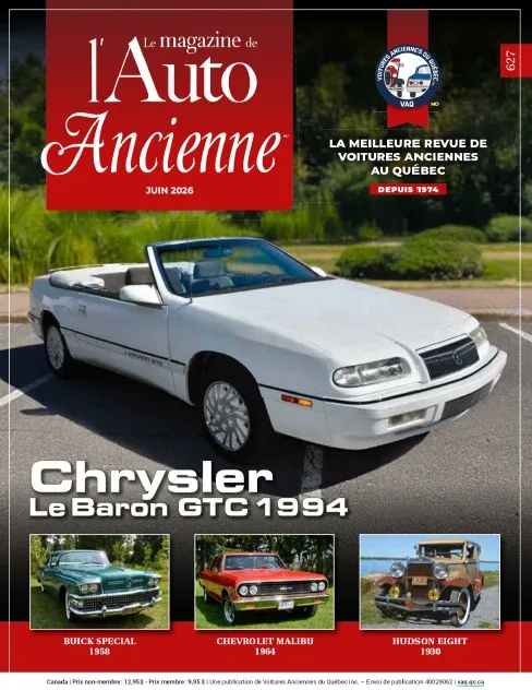 L’Auto Ancienne N°627 (Juin 2026)