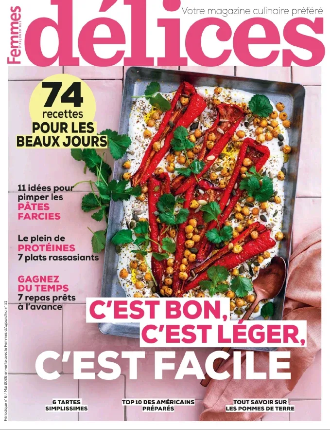 Femmes d’Aujourd’hui Délices N°6 (Mai 2026)