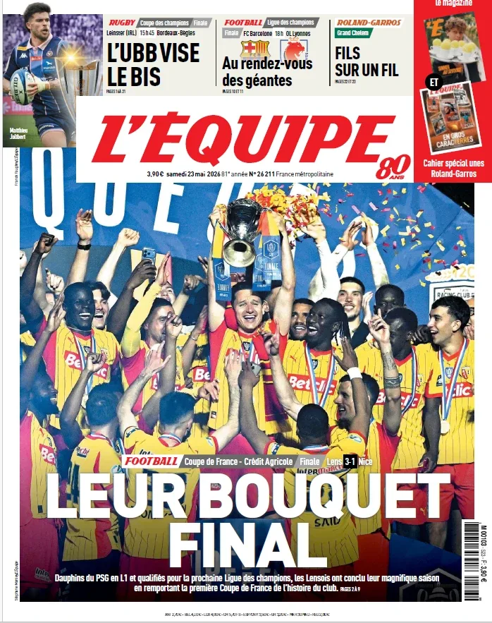 L’Équipe (23 Mai 2026)