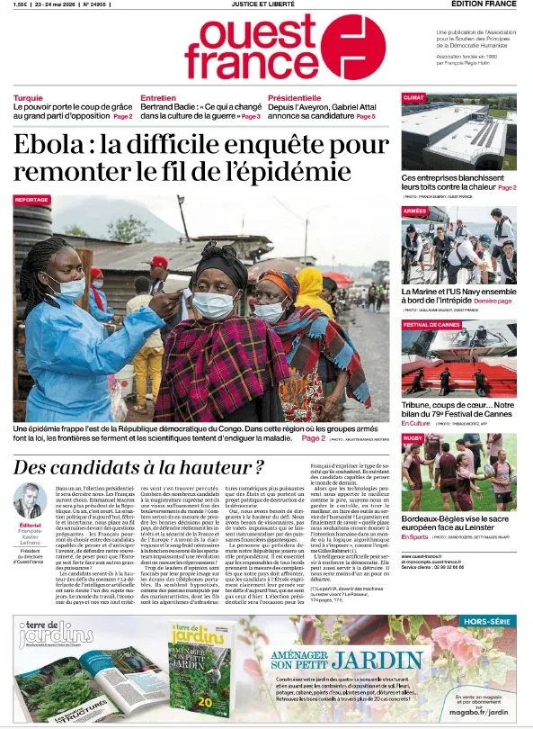 Ouest-France (23-24 Mai 2026)