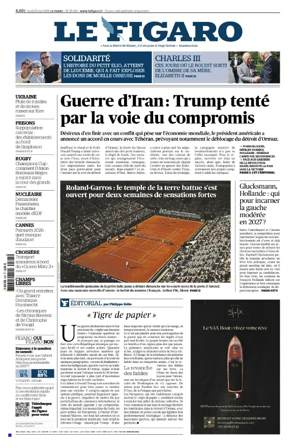 Le Figaro (25 Mai 2026)