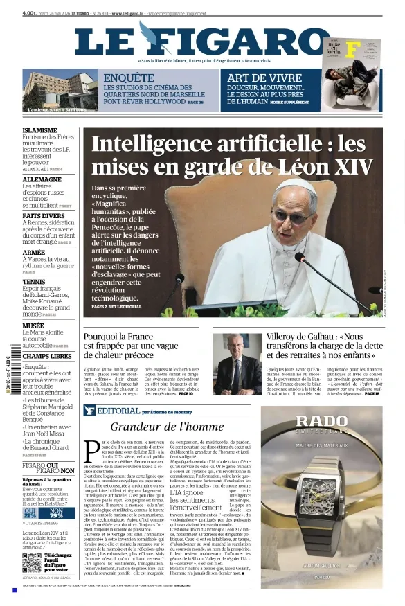 Le Figaro (26 Mai 2026)