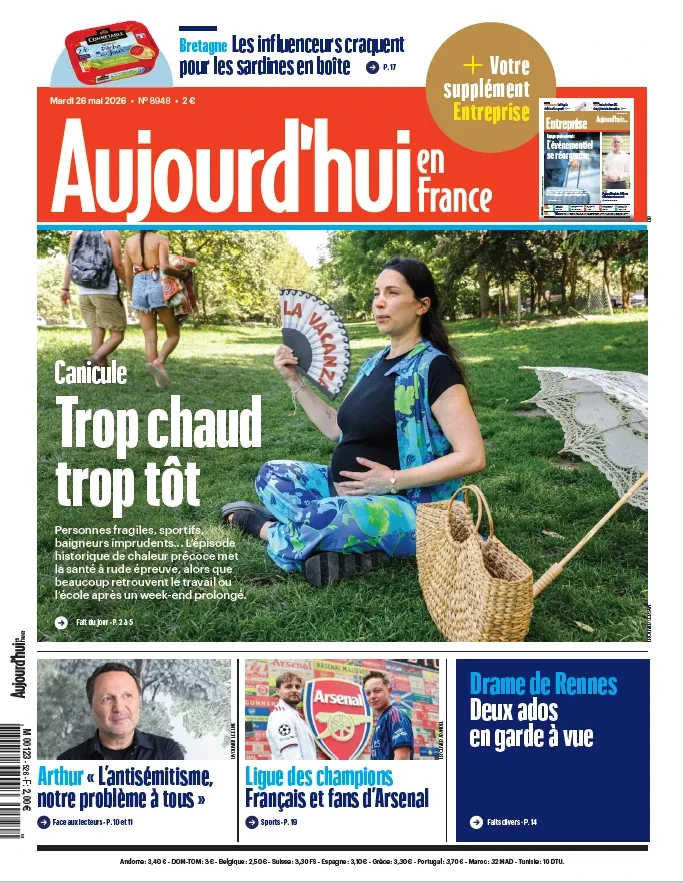 Aujourd’hui en France (26 Mai 2026)