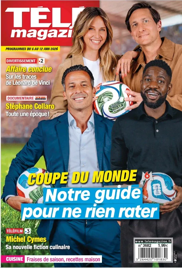 Télé Magazine N°3682 (6-12 Juin 2026)