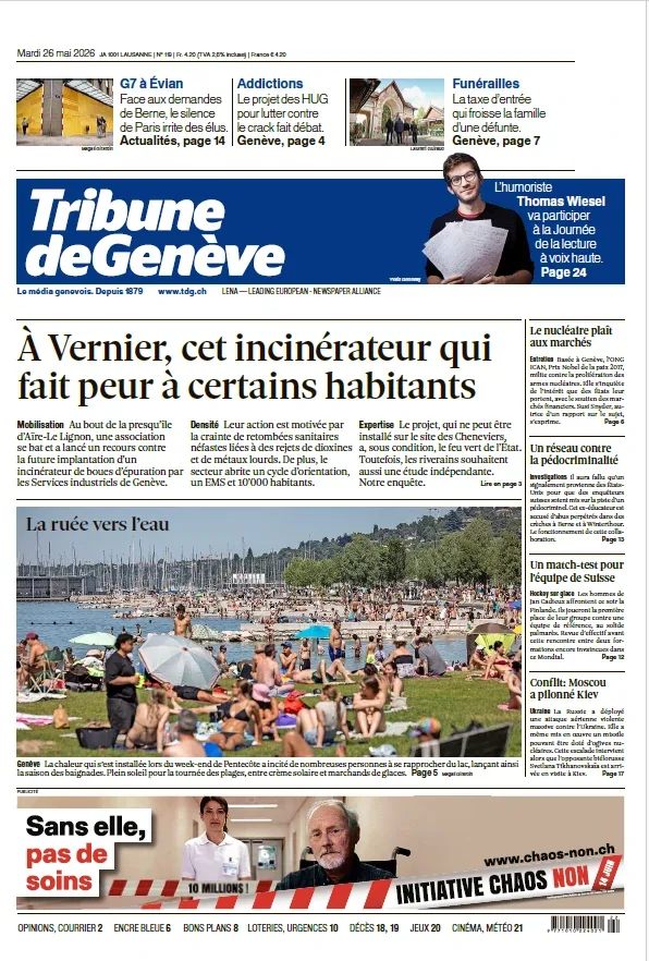 Tribune de Genève (26 Mai 2026)