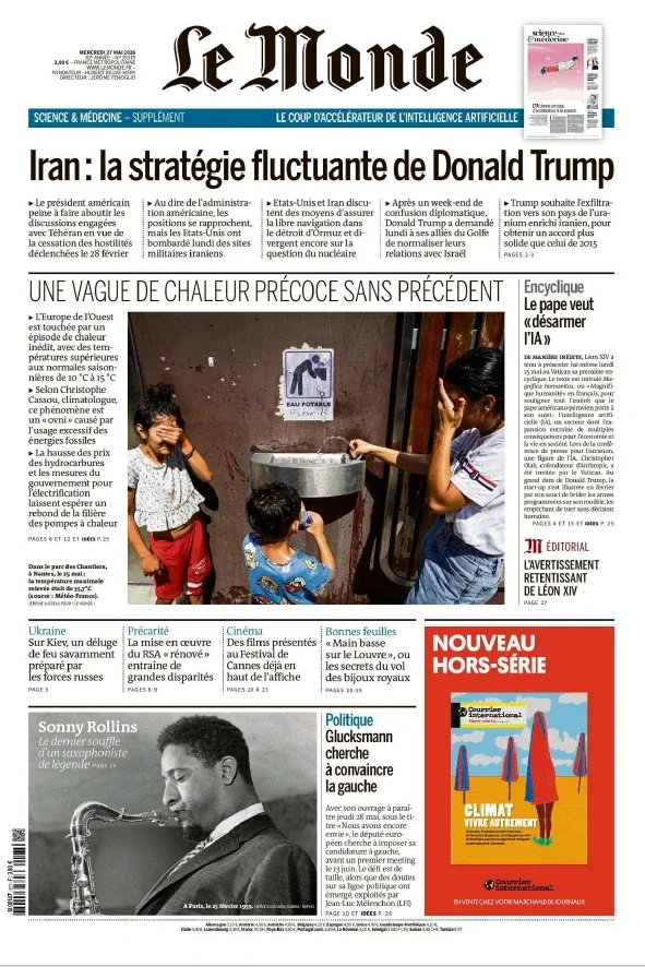 Le Monde (27 Mai 2026)