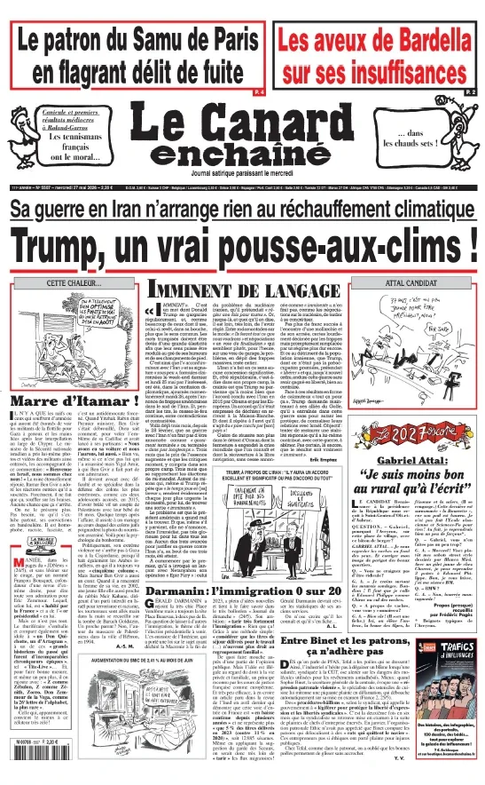 Le Canard enchaîné (27 Mai 2026)