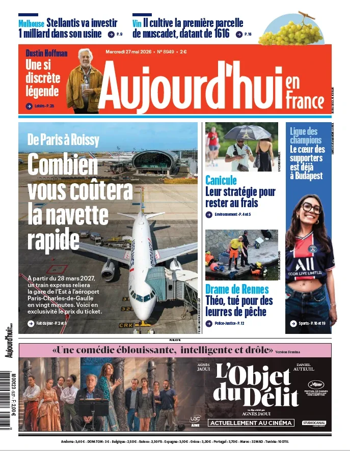 Aujourd'hui en France (27 Mai 2026)