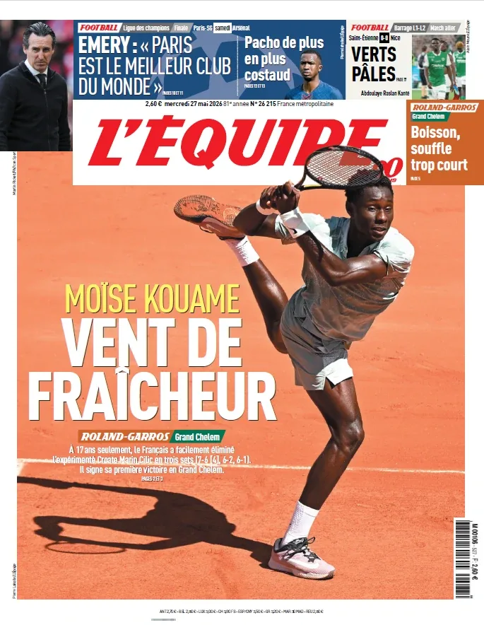 L'Équipe (27 Mai 2026)