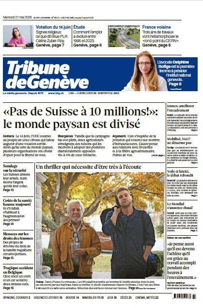 Tribune de Genève (27 Mai 2026)