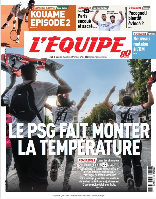 L'Équipe (28 Mai 2026)