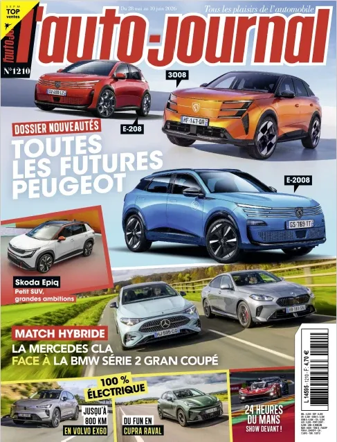 Auto-Journal N°1210 (28 Mai - 08 Juin 2026)