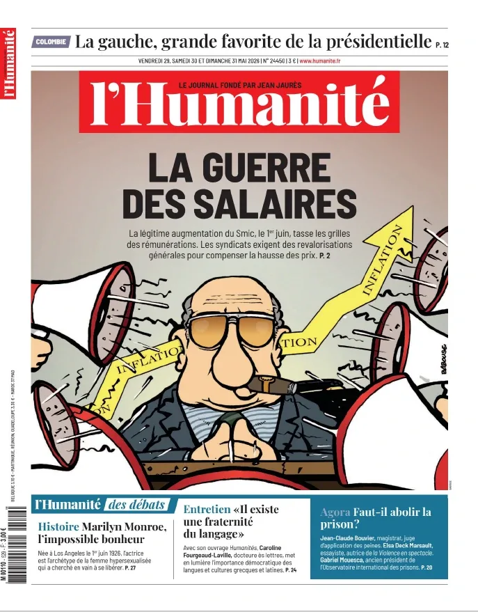 L'Humanité (29-31 Mai 2026)