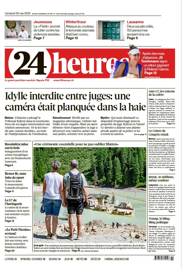 24 Heures (29 Mai 2026)