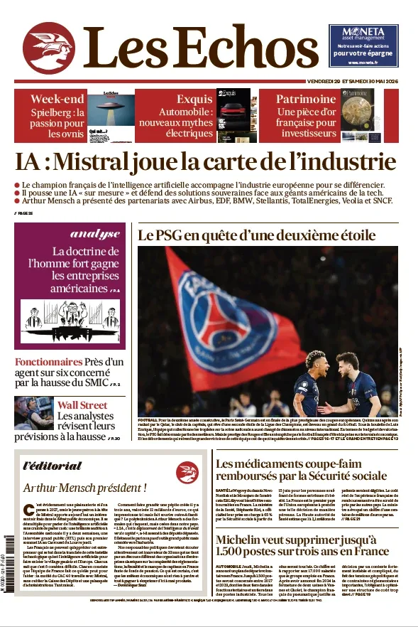 Les Échos (29-30 Mai 2026)
