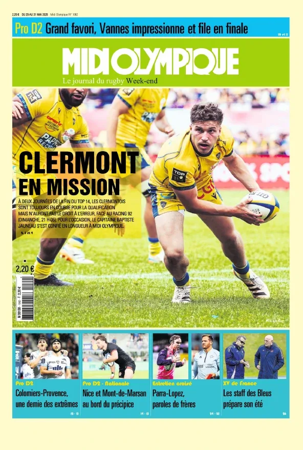Midi Olympique (29 Mai 2026)