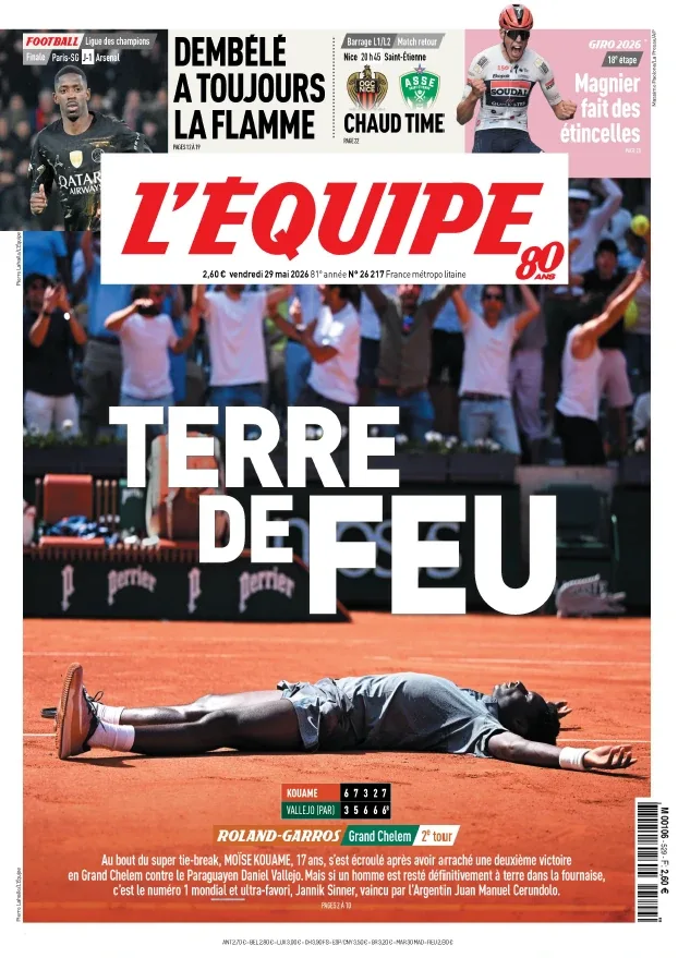L'Équipe (29 Mai 2026)