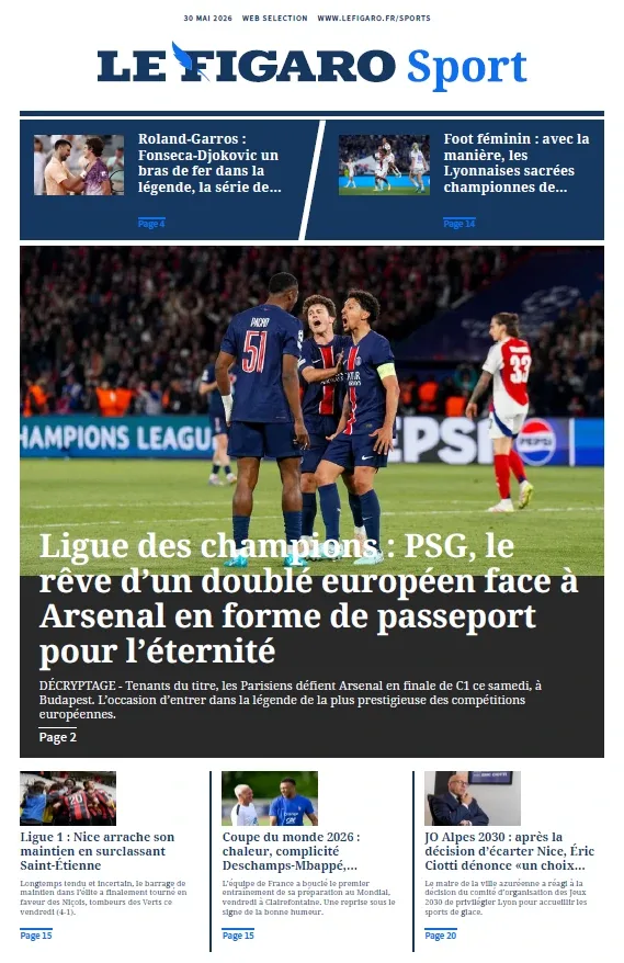 Le Figaro Sport (30 Mai 2026)