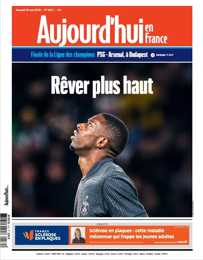 Aujourd'hui en France (30 Mai 2026)
