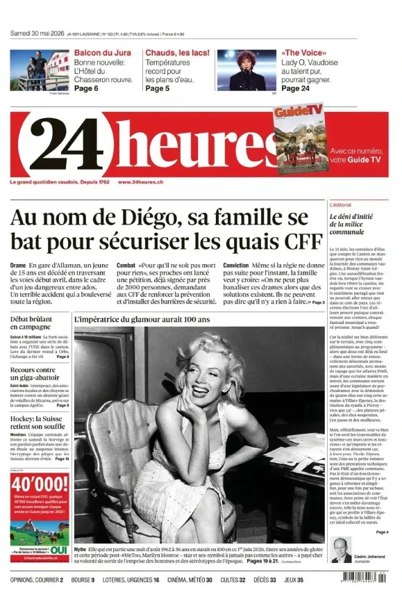 24 Heures (30 Mai 2026)