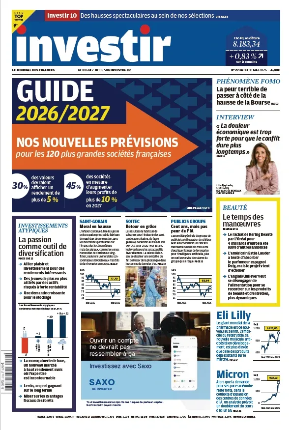 Investir N°2734 (30 Mai 2026)