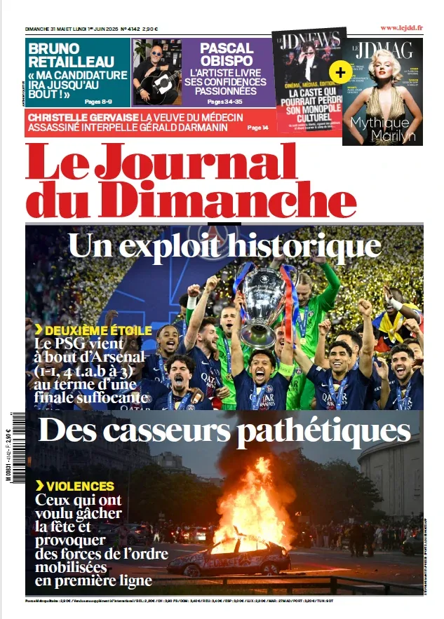 Le Journal du Dimanche ( 31 Mai - 01 Juin 2026)