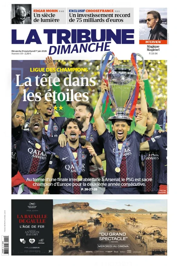La Tribune Dimanche ( 31 Mai - 01 Juin 2026)