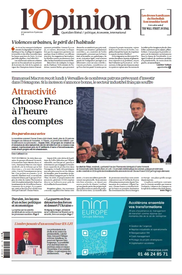 L'Opinion (01 Juin 2026)